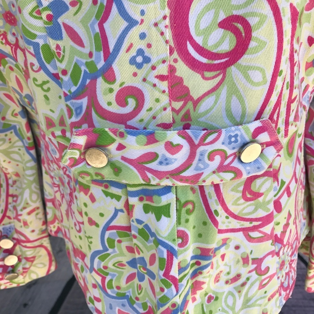 Lilly And Van Paisley Jacket - Picture 7 of 9